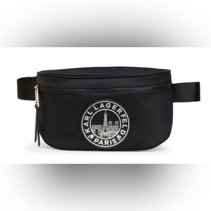 VOYAGE LOGO BELT BAG - Karl Lagerfeld Paris